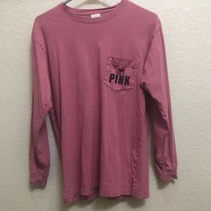 VS Pink Long Sleeve Tee
